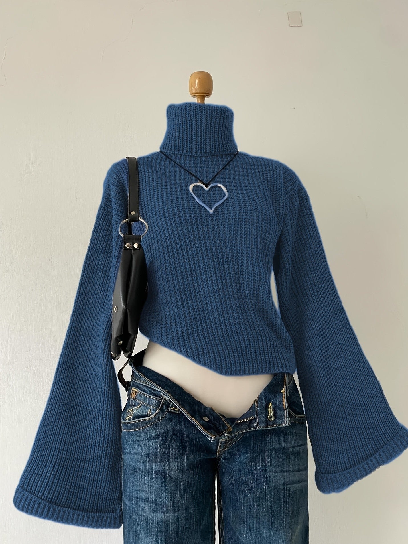 Harlow Knit Pullover — Teal