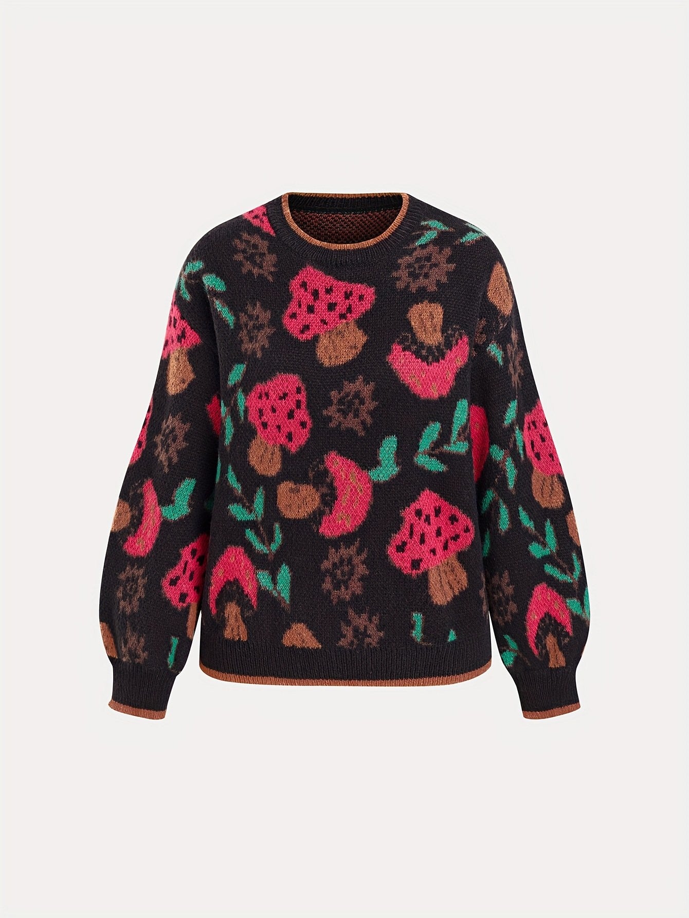 Elke Knit Pullover — Black