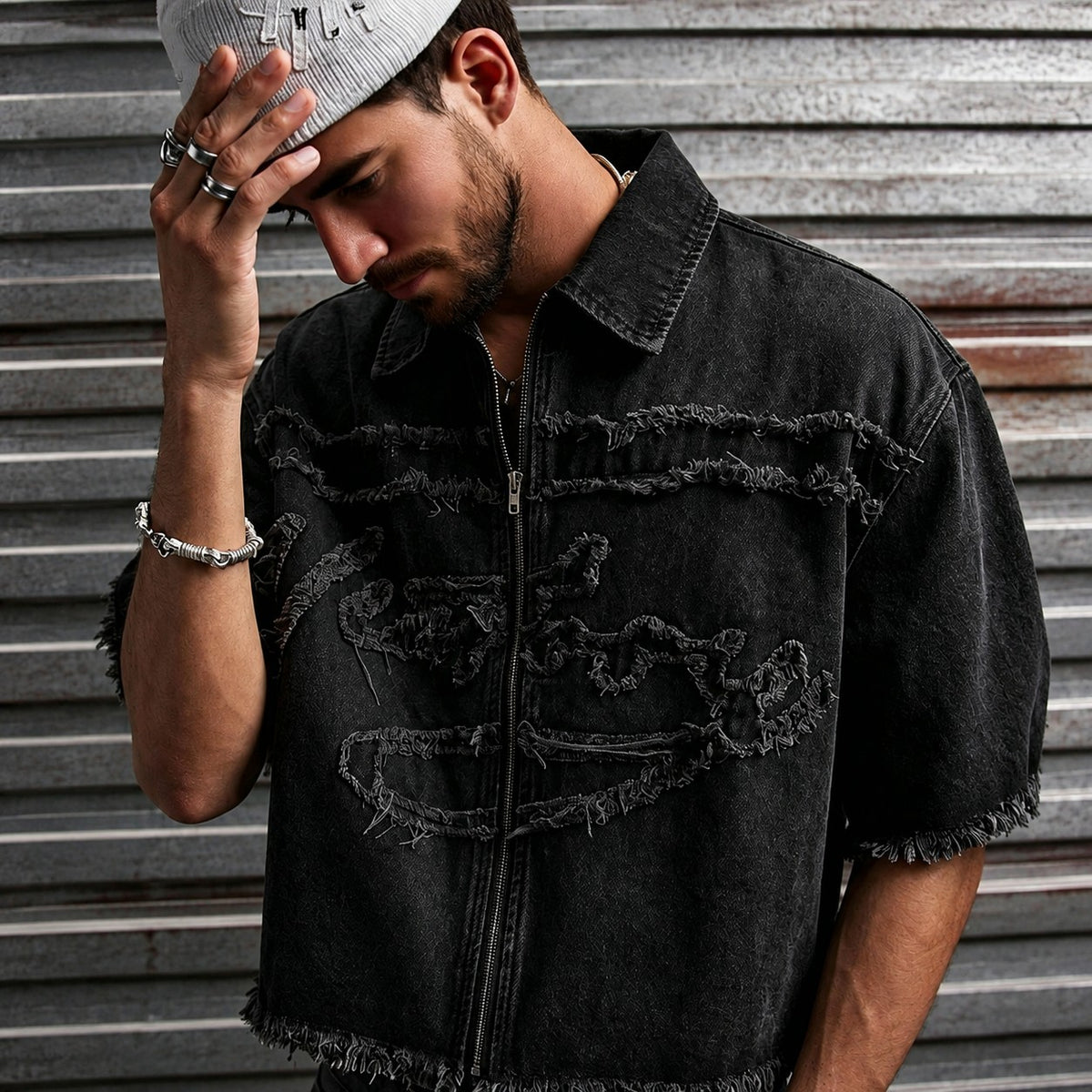 Knox Zip Jacket — Black