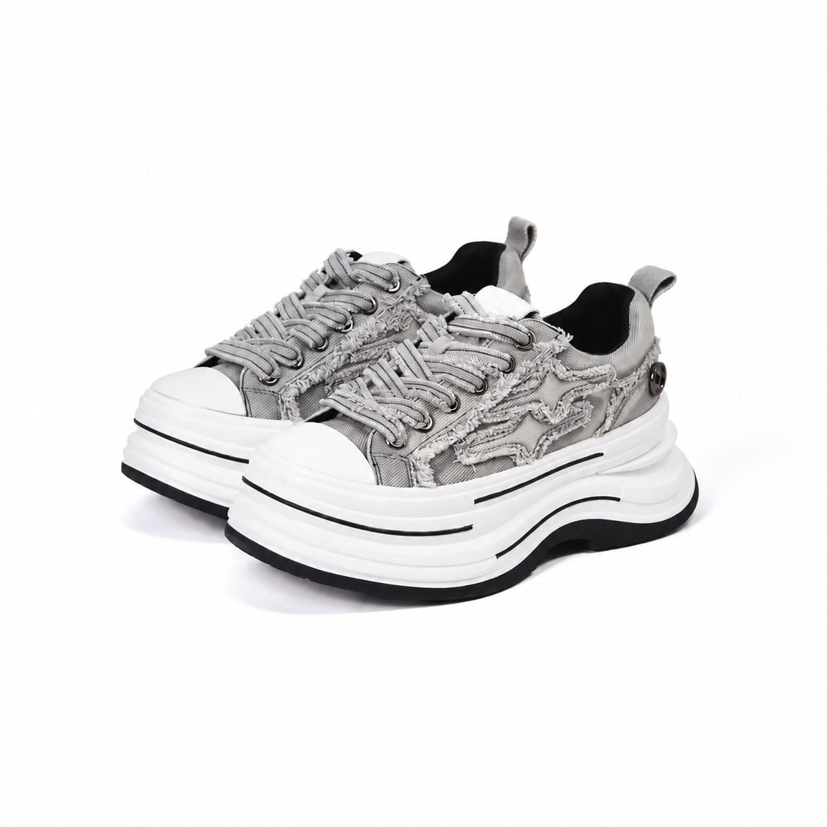 Lira Platform Sneaker - Grey