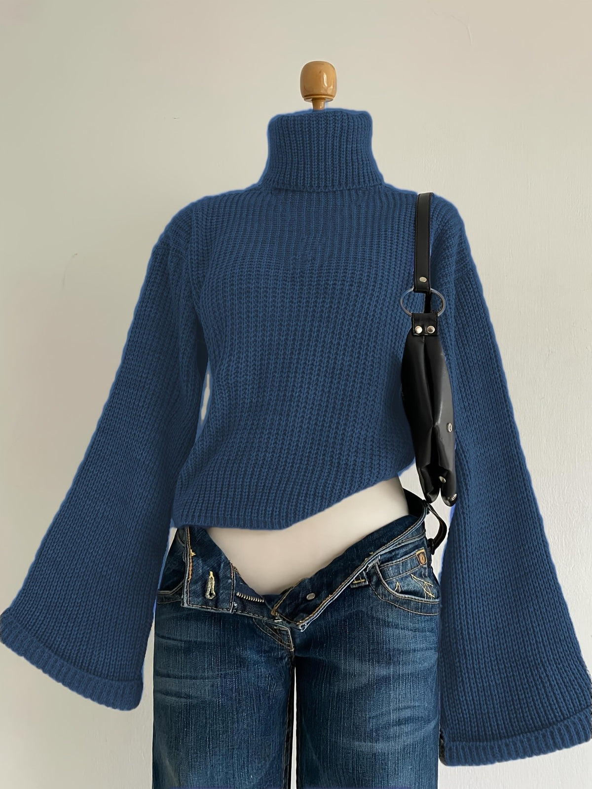 Harlow Knit Pullover — Teal
