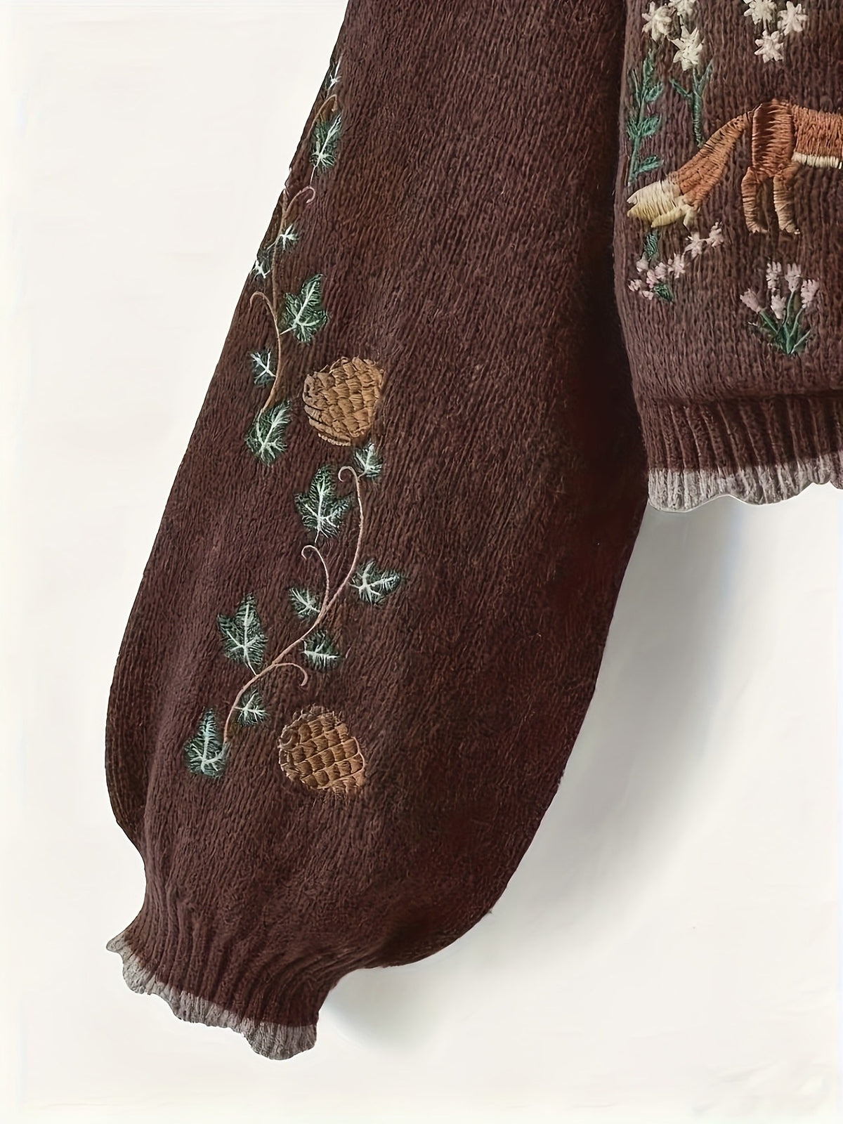Cedar Knit Cardigan — Brown