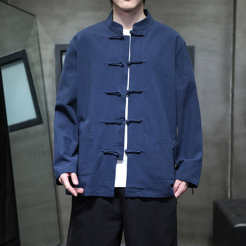 Kai Frog Jacket - Navy