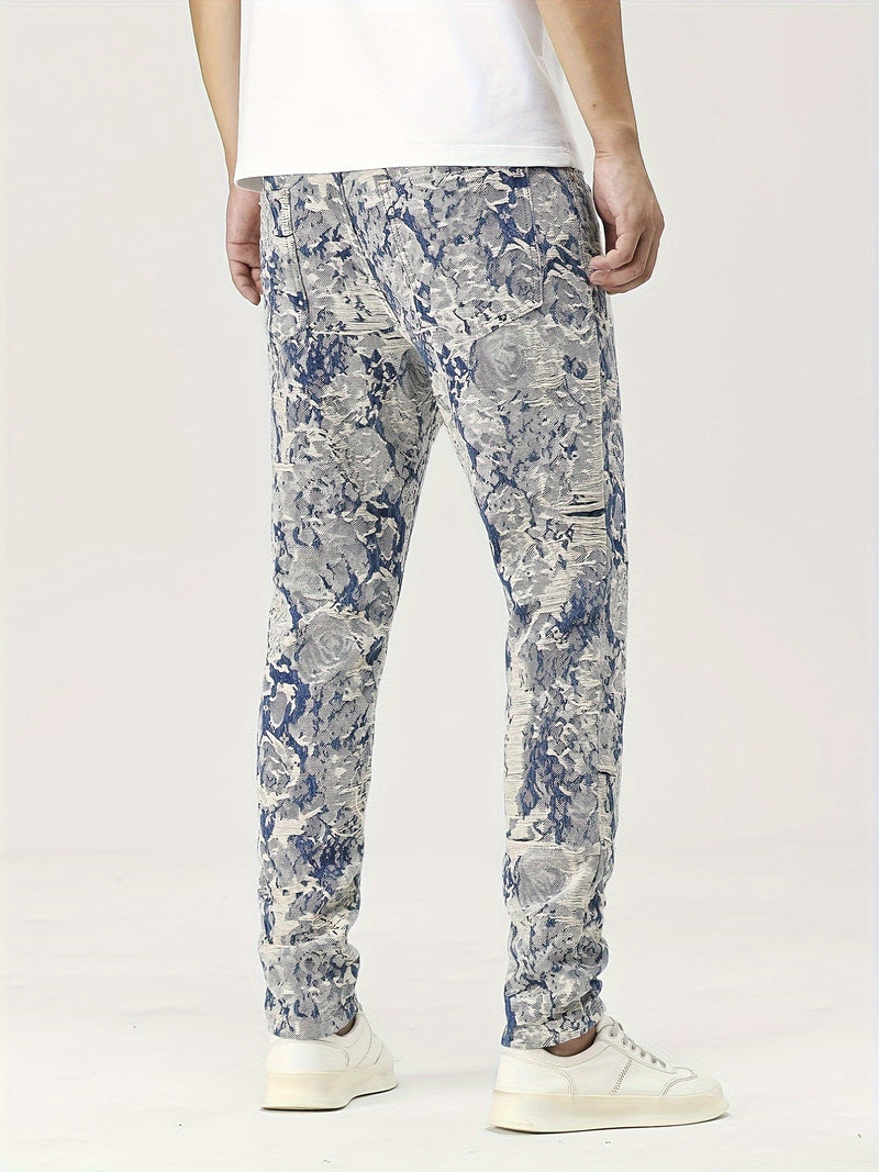 Jacquard Woven Denim