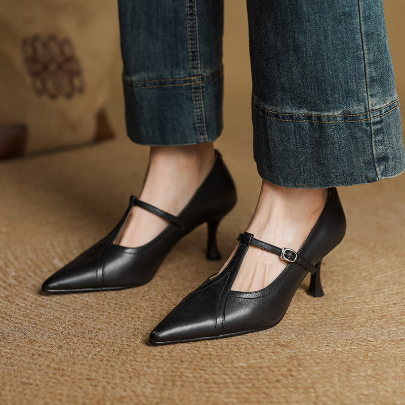 Lira Genuine Leather Pumps