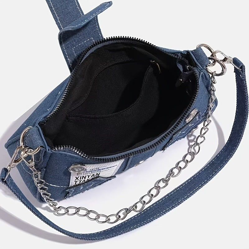 Vesper Denim Bag - Blue