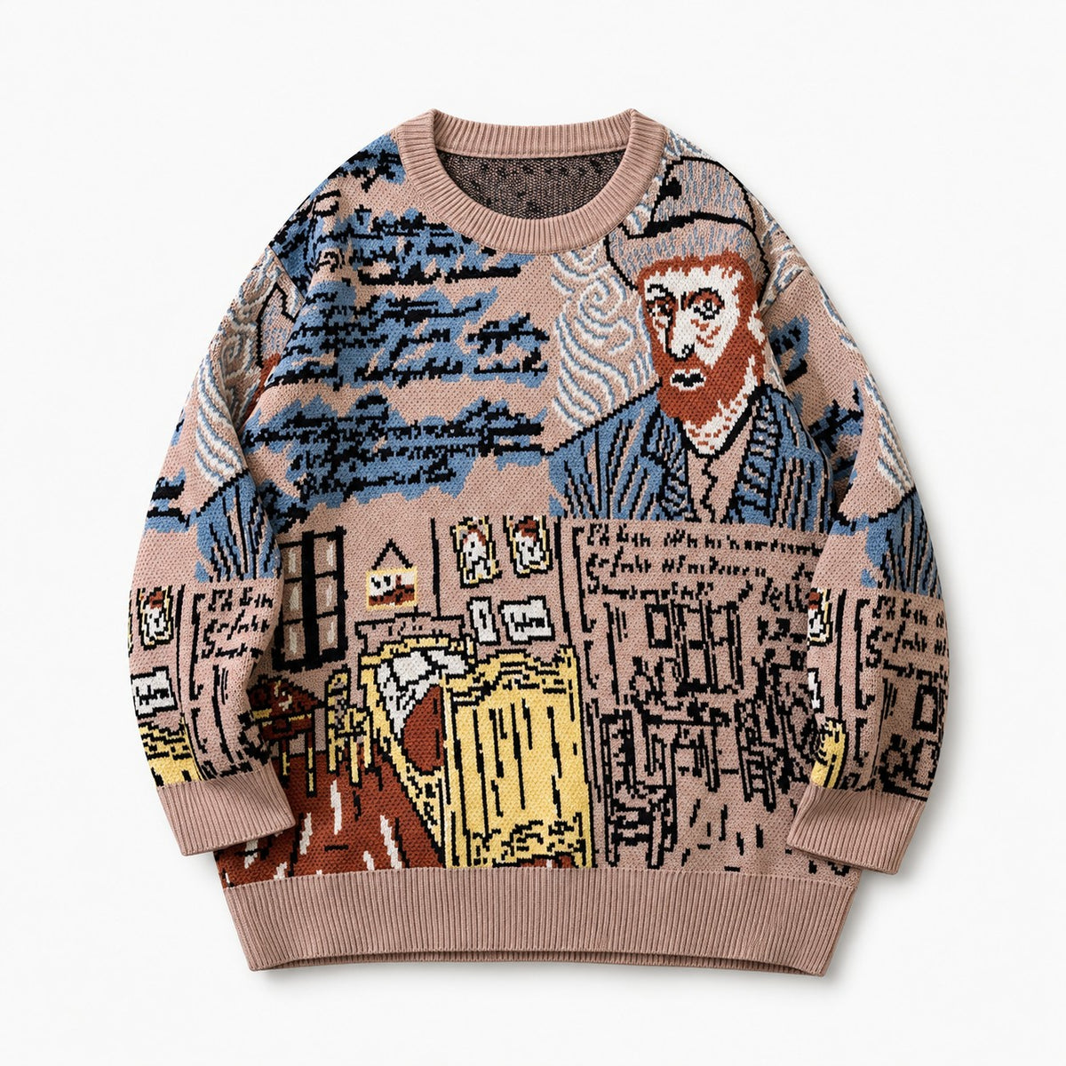 Arles Portrait Pullover - Tan