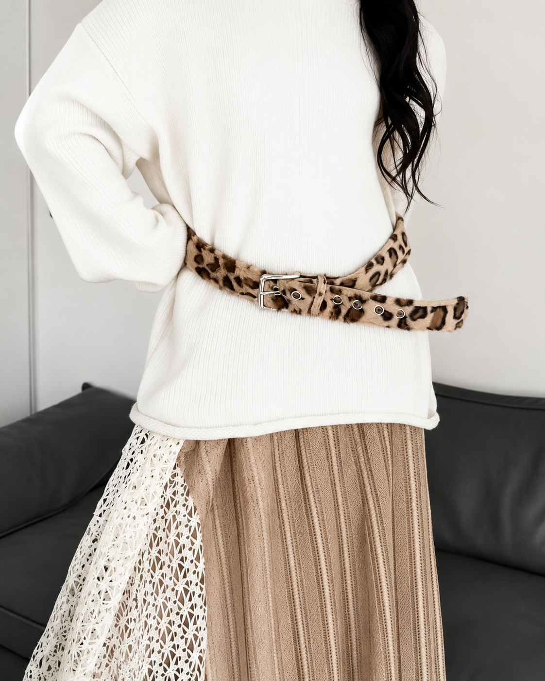 Azra Plush Belt