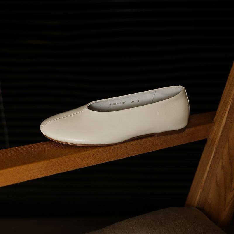 Nora Glove Flat - Cream
