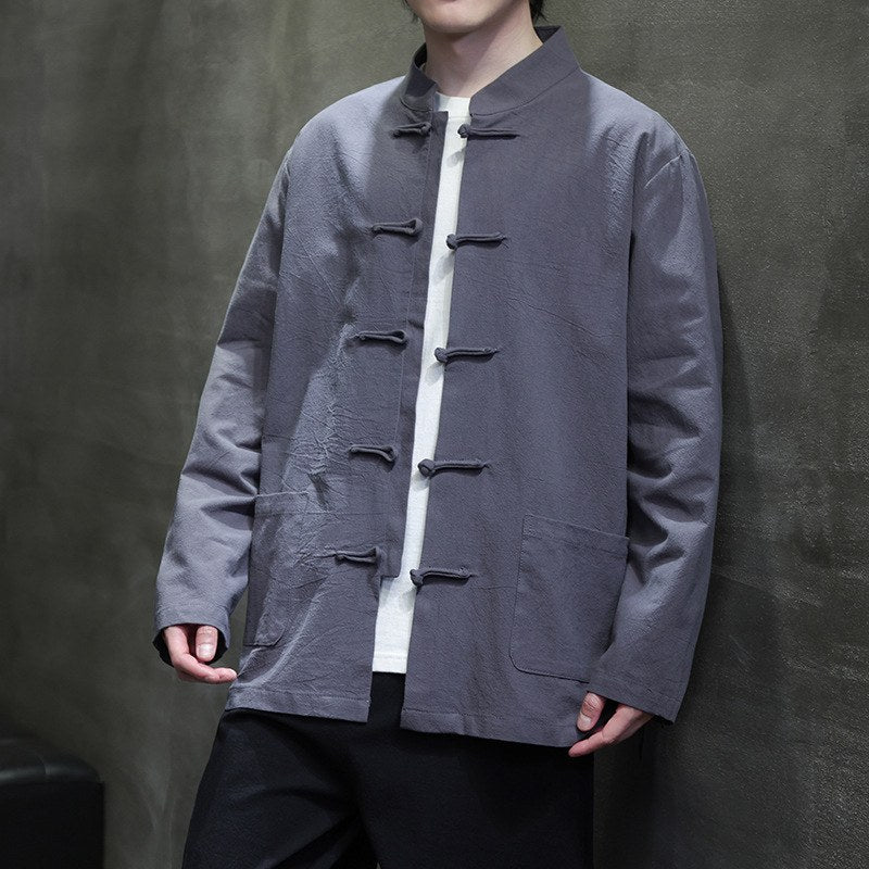 Kai Frog Jacket - Grey