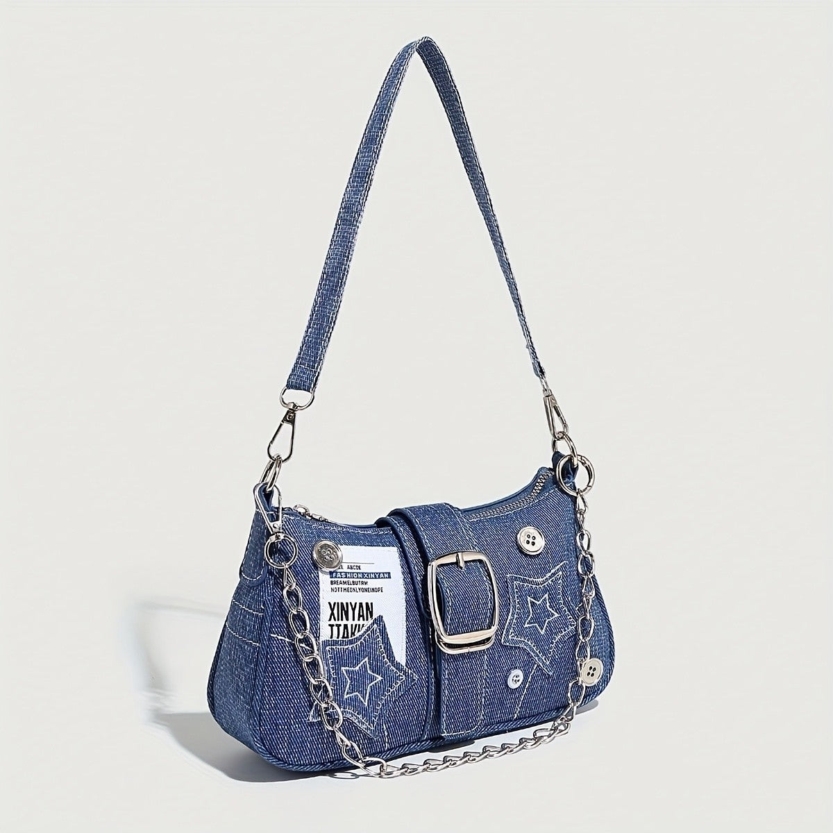 Vesper Denim Bag - Blue