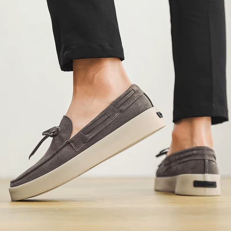 Reed Platform Loafer - Brown
