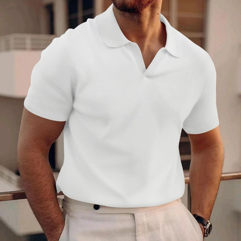 Remy Rib Polo - Black