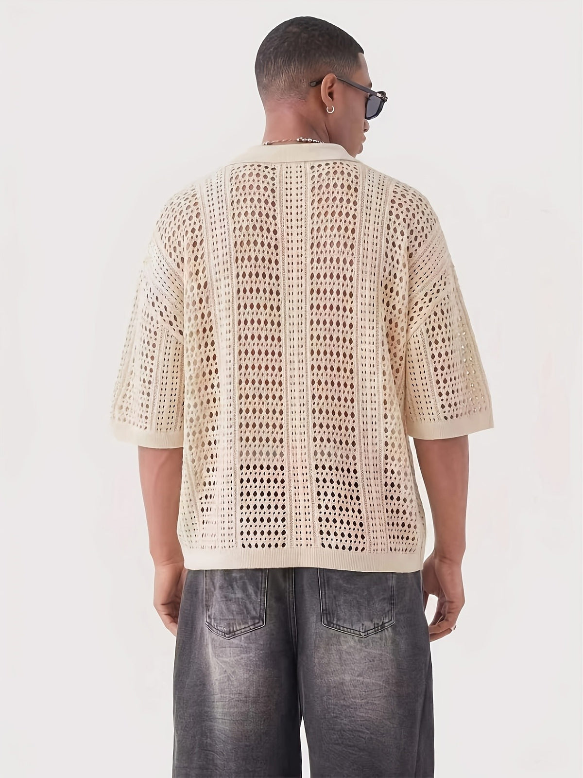 Milo Lattice Polo - Milky