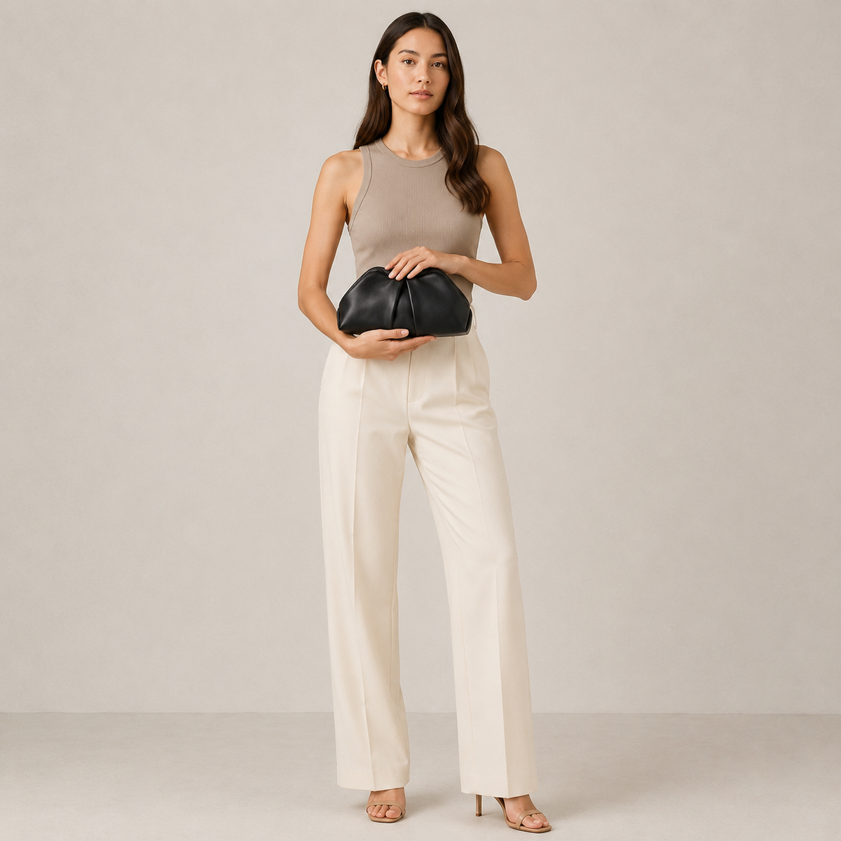 Nola Pleated Clutch