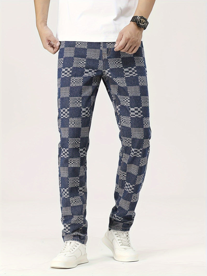 Jacquard Woven Denim