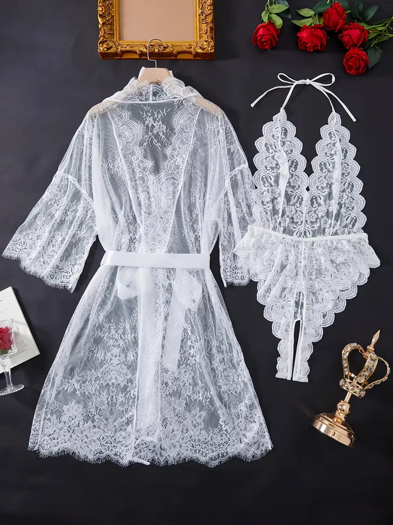 Elise Lace Lingerie Set