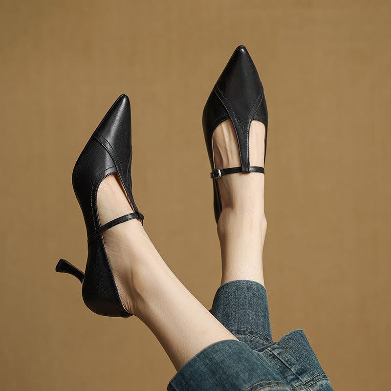 Lira Genuine Leather Pumps