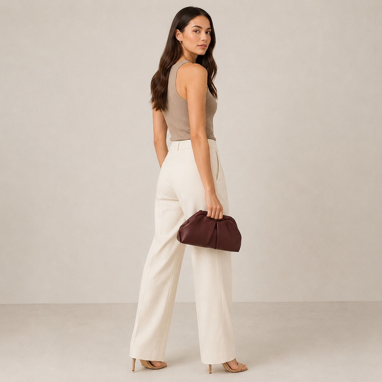 Nola Pleated Clutch