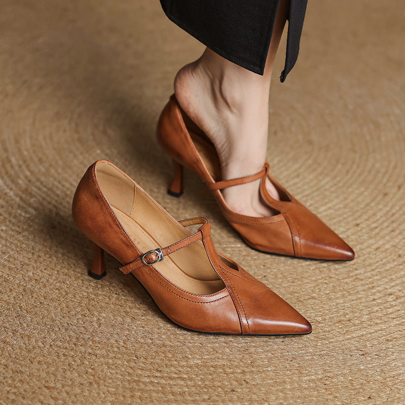 Lira Genuine Leather Pumps