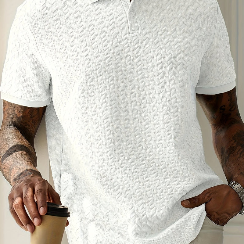 Ellison & Fitz Textured Polo