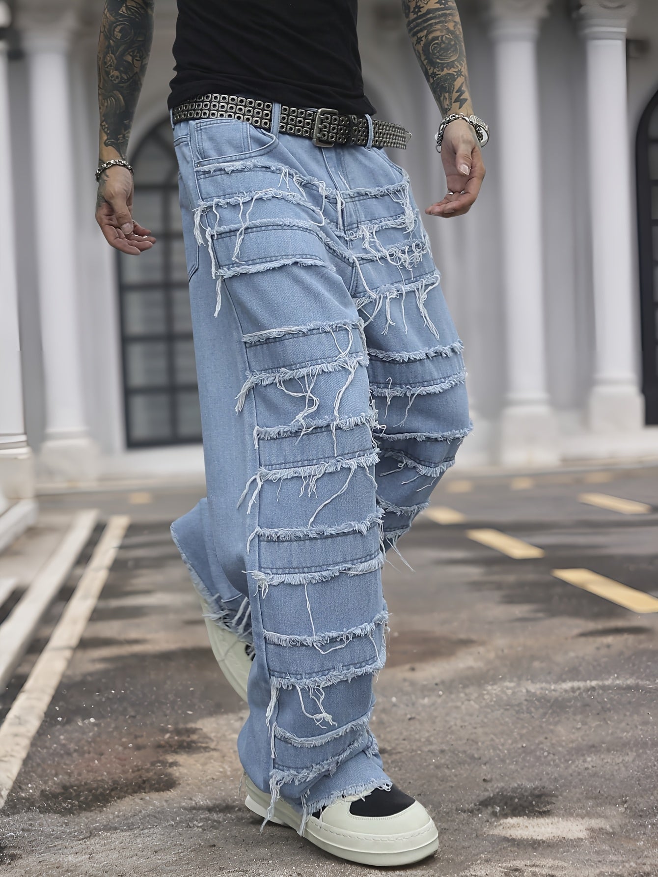 Renzo Frayed Jean