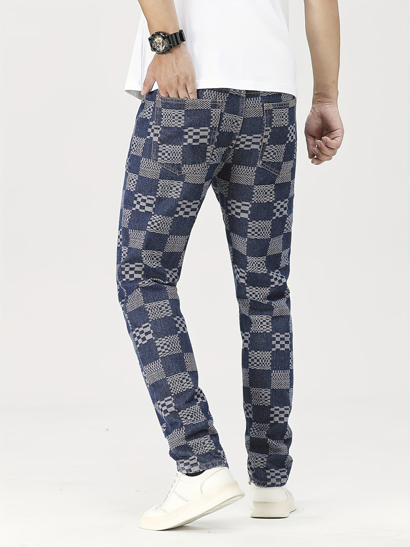 Jacquard Woven Denim