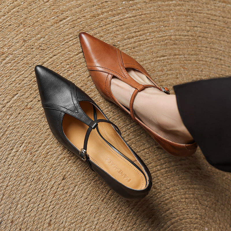 Lira Genuine Leather Pumps