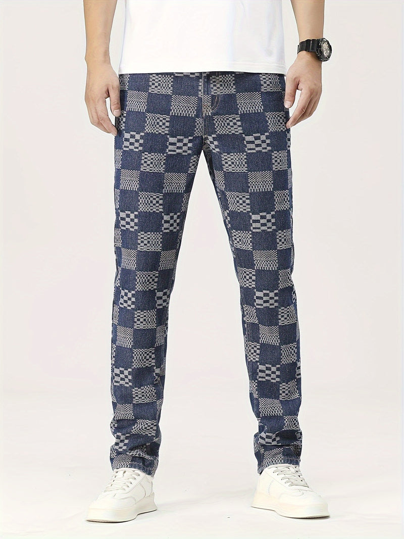 Jacquard Woven Denim