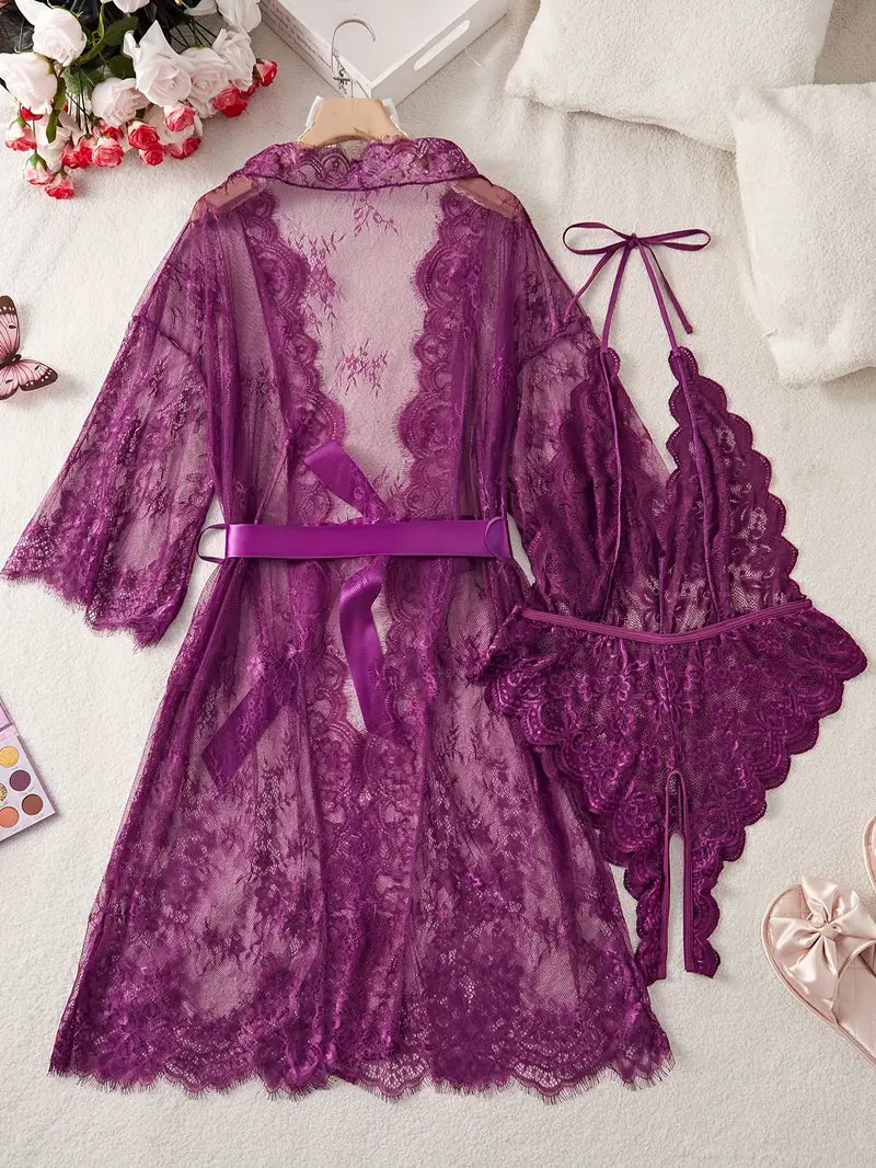 Elise Lace Lingerie Set