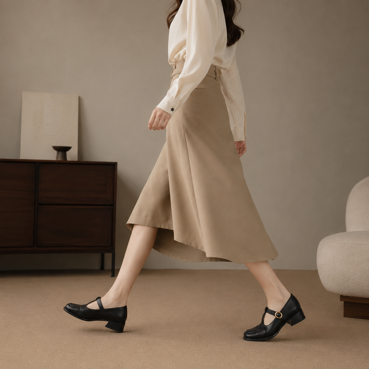 Celine Buckle Loafer
