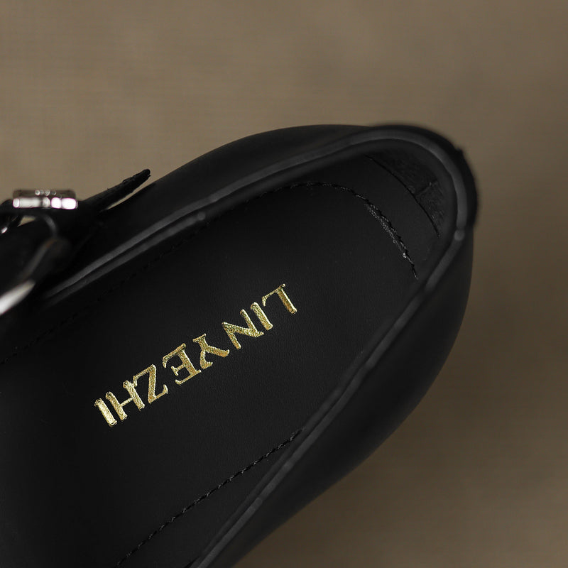 Knox Genuine Leather Flats