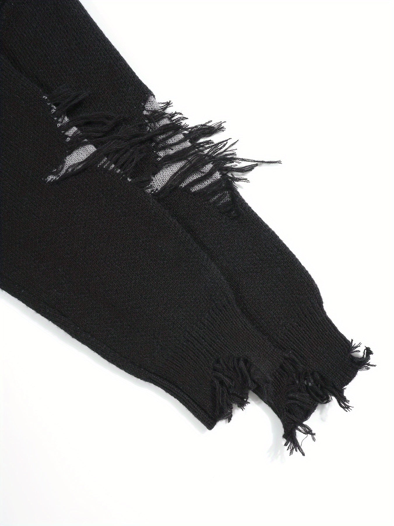 Ashen Distressed Sweater