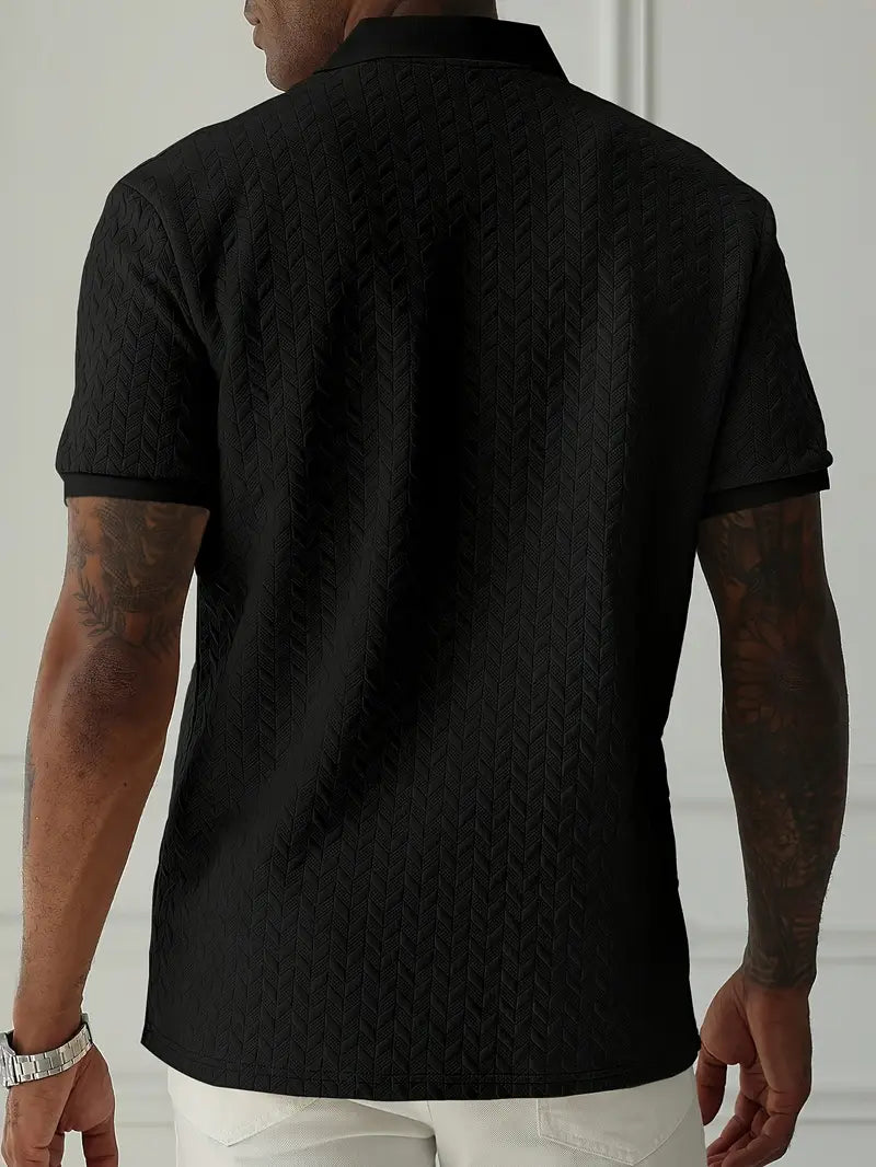 Ellison & Fitz Textured Polo