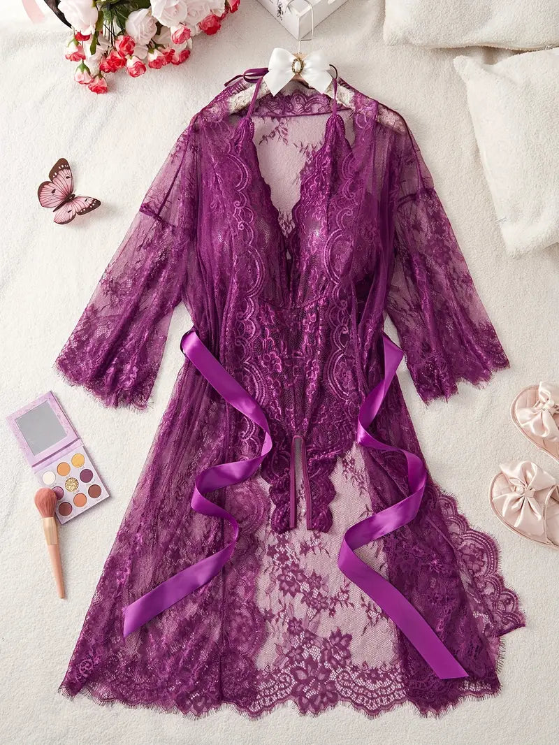 Elise Lace Lingerie Set