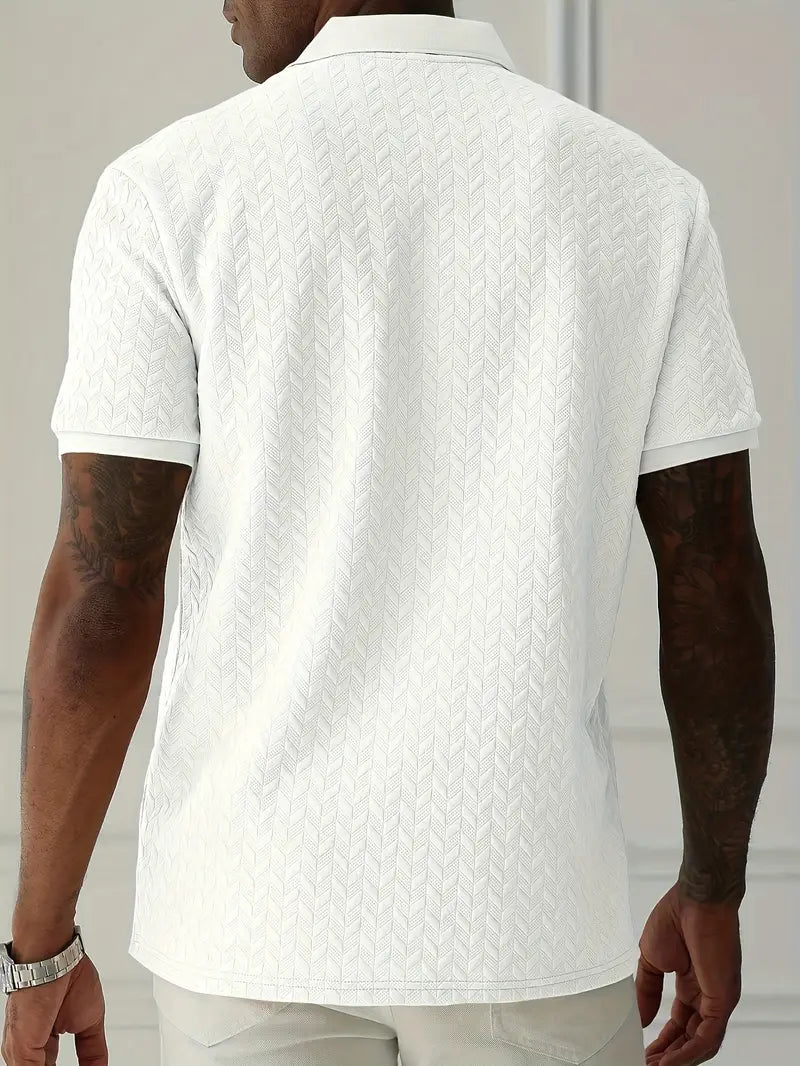 Ellison & Fitz Textured Polo