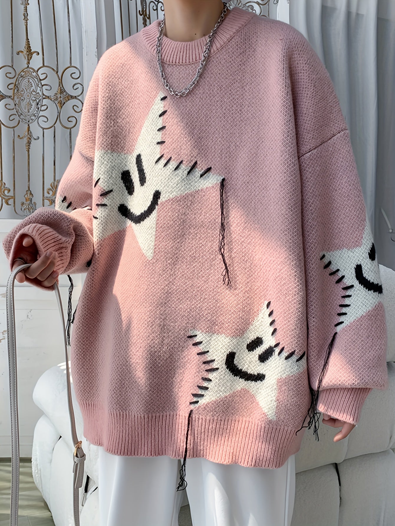 Star Tassel Sweater