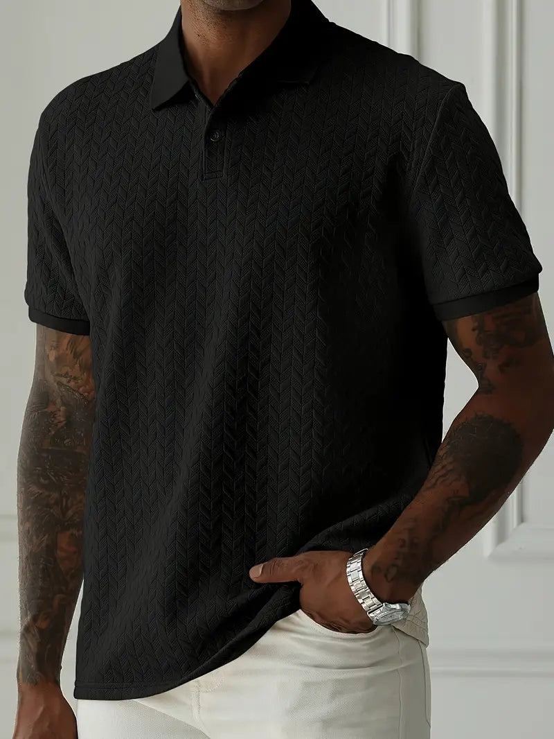 Ellison & Fitz Textured Polo