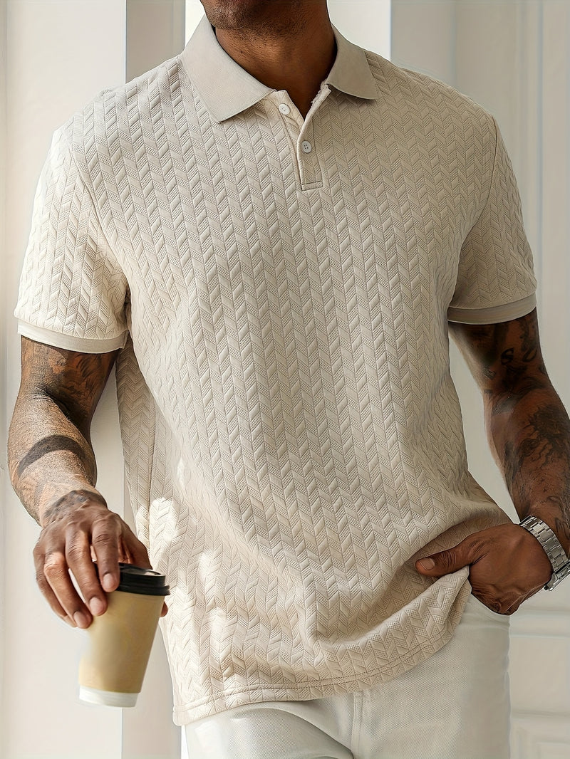 Ellison & Fitz Textured Polo