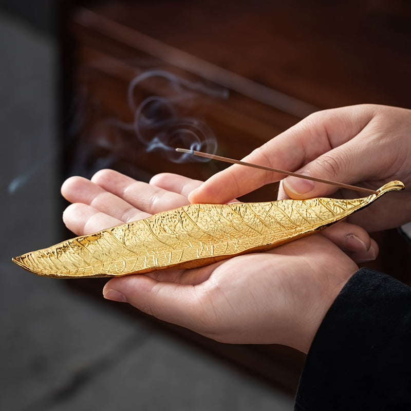 Leafly Handcrafted Incense Holder