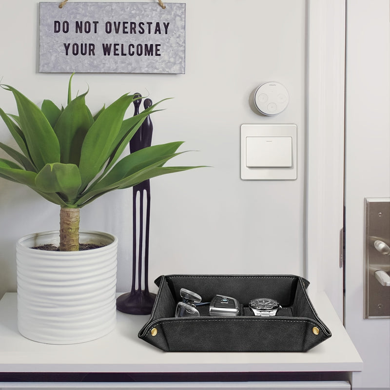 Valmoro Leather Organizer Tray