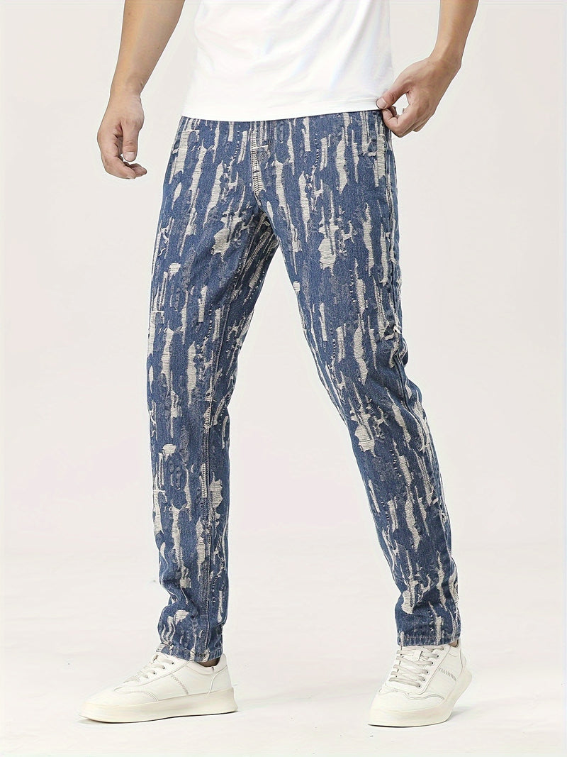 Jacquard Woven Denim