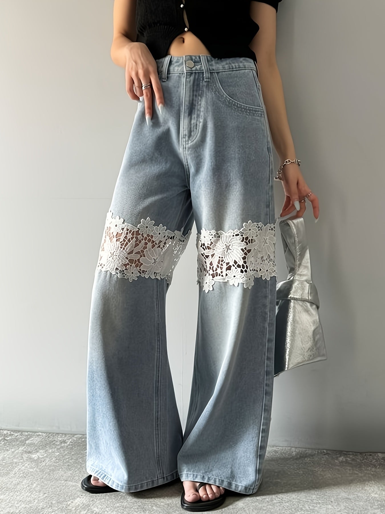 Élyse Lace Jeans