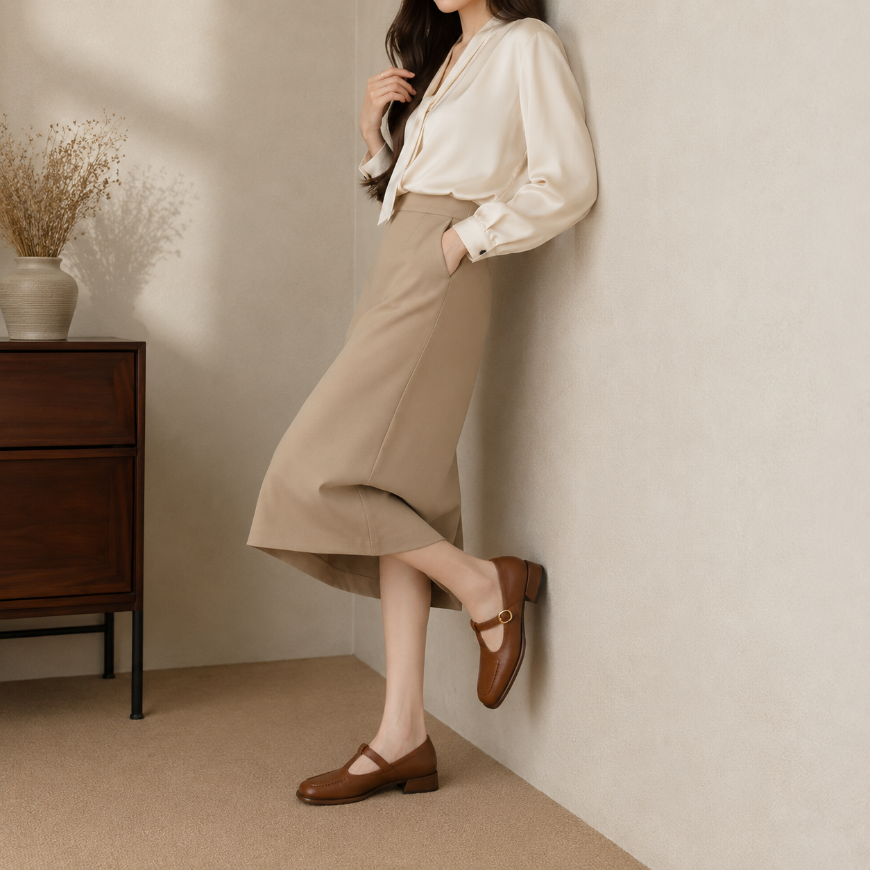 Celine Buckle Loafer