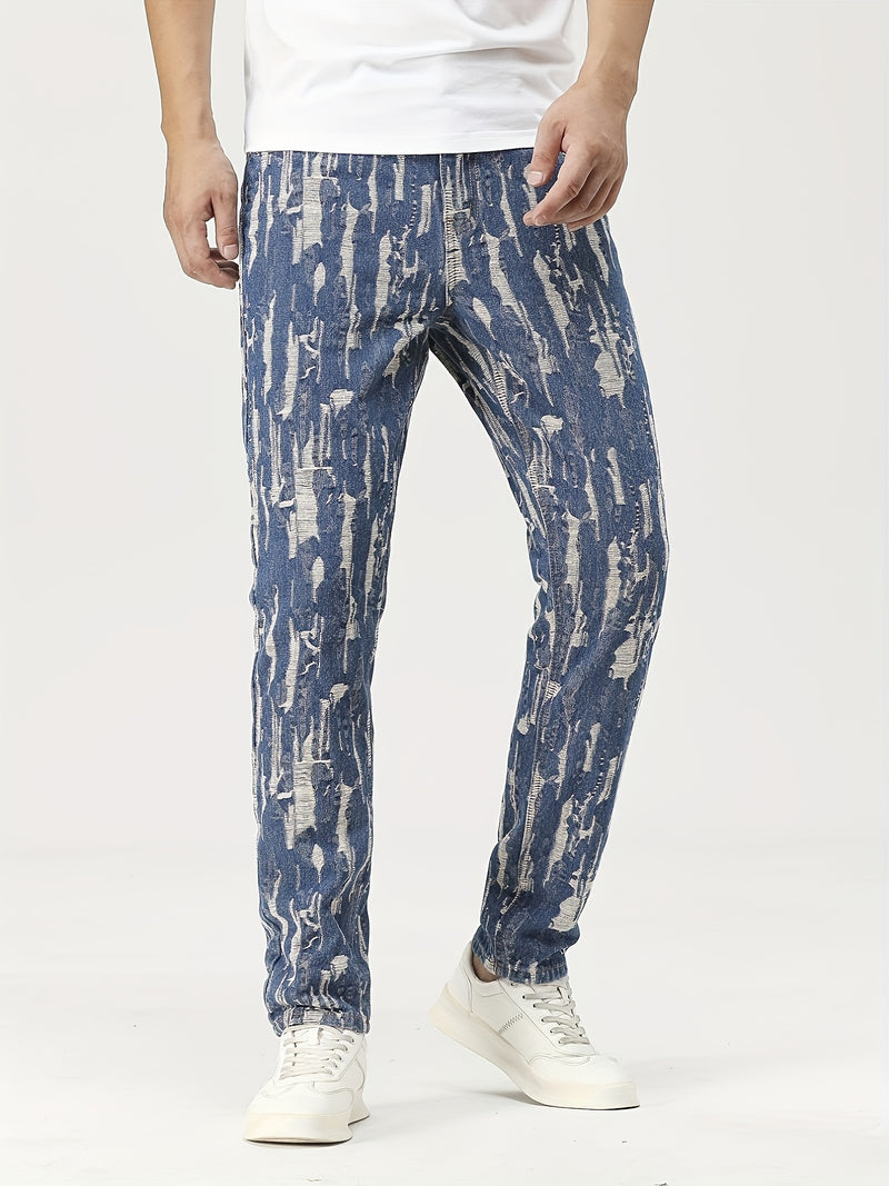 Jacquard Woven Denim