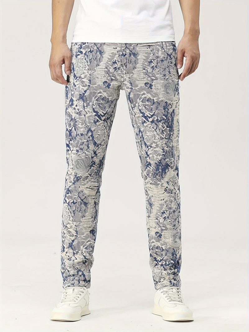 Jacquard Woven Denim
