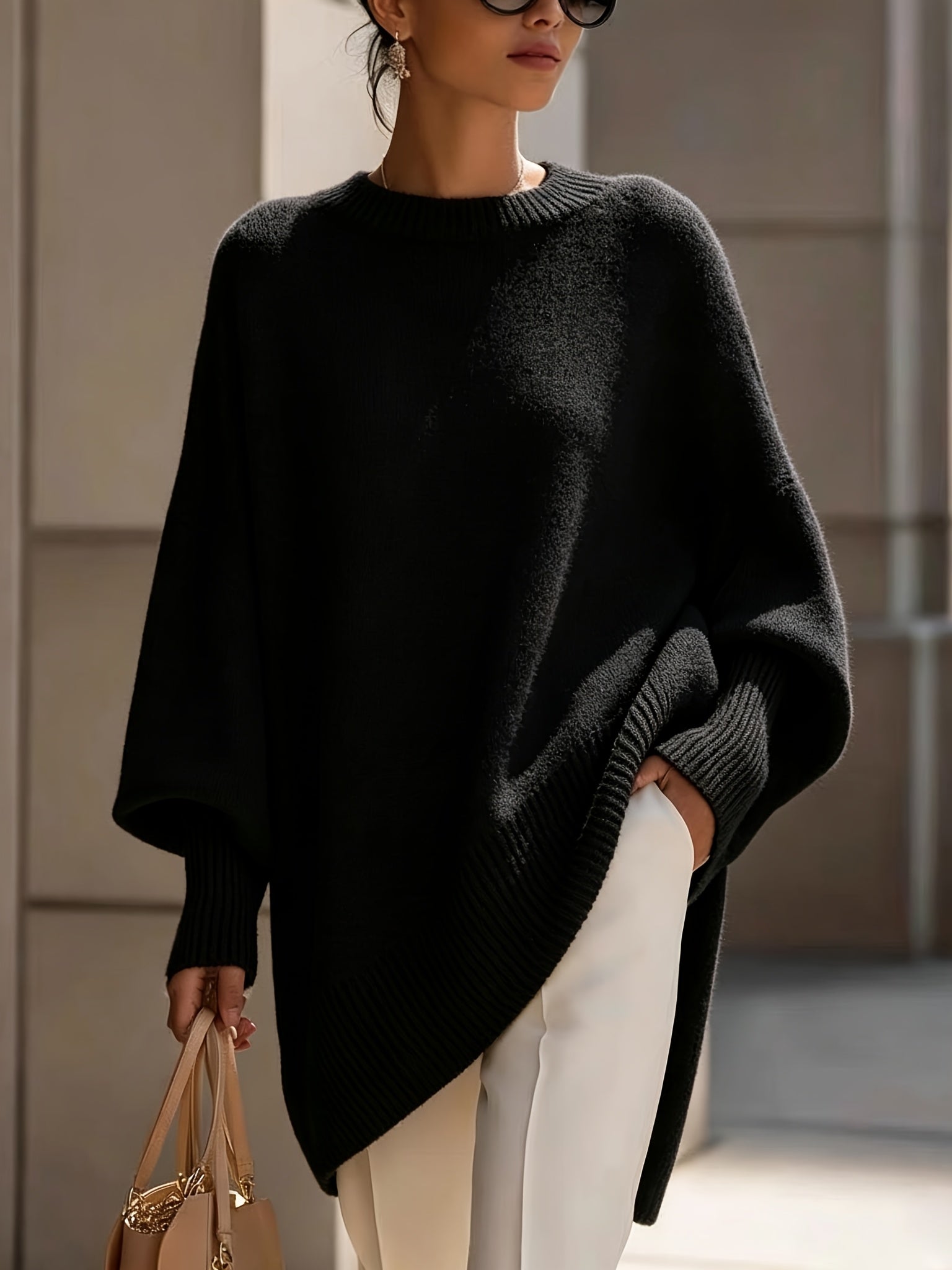 Maris Drape Sweater