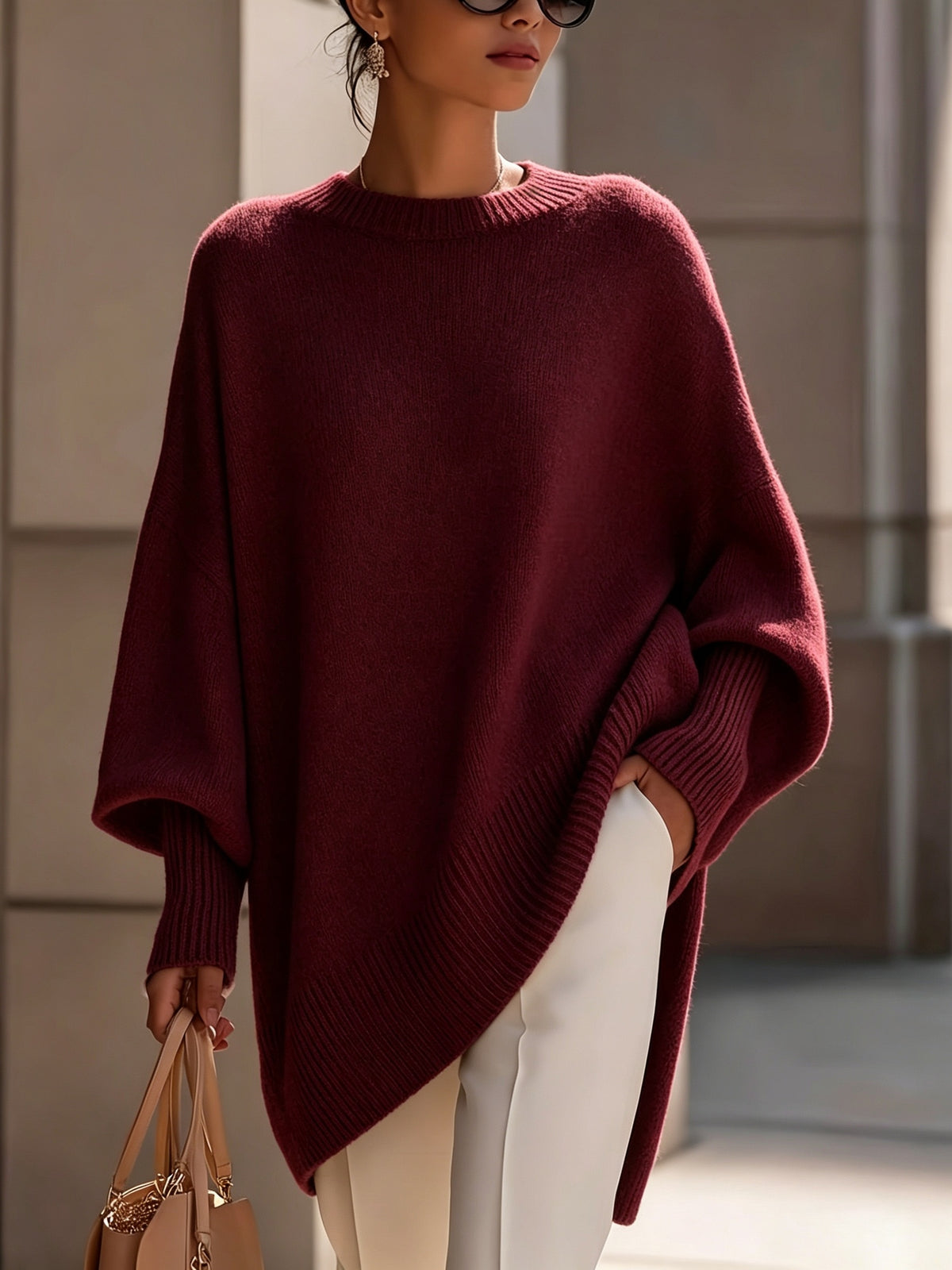 Maris Drape Sweater