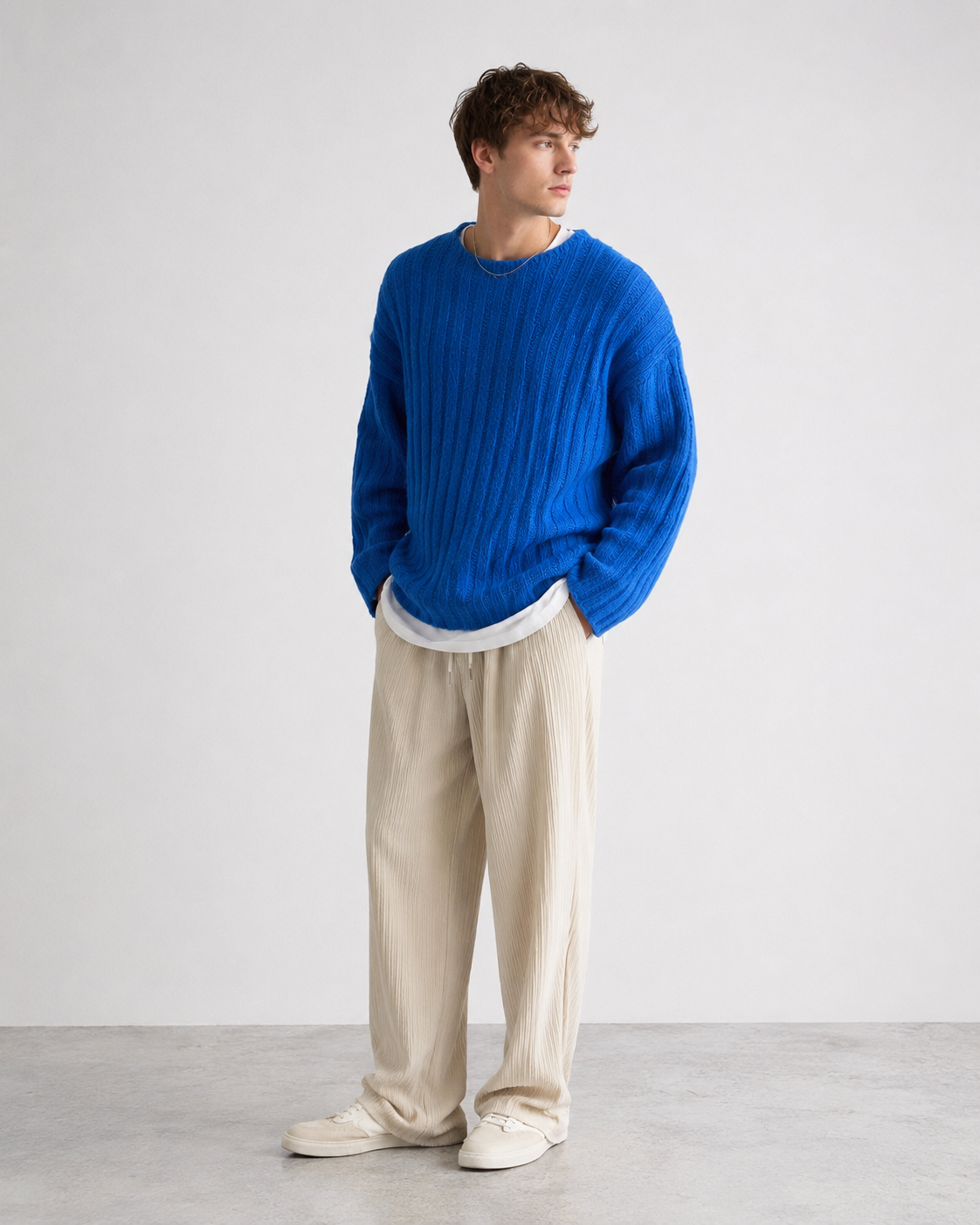 Evren Textured Sweater