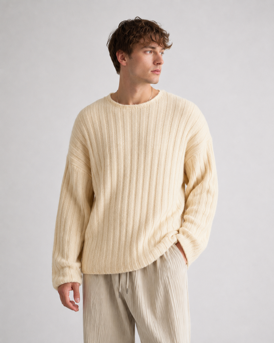 Evren Textured Sweater